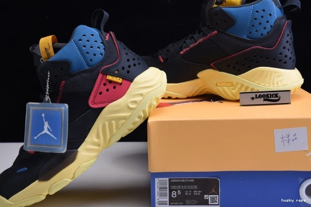 Rep Husky X LA UNION JORDAN NOIR' 'OFF DA1951-001 DELTA MID 0707